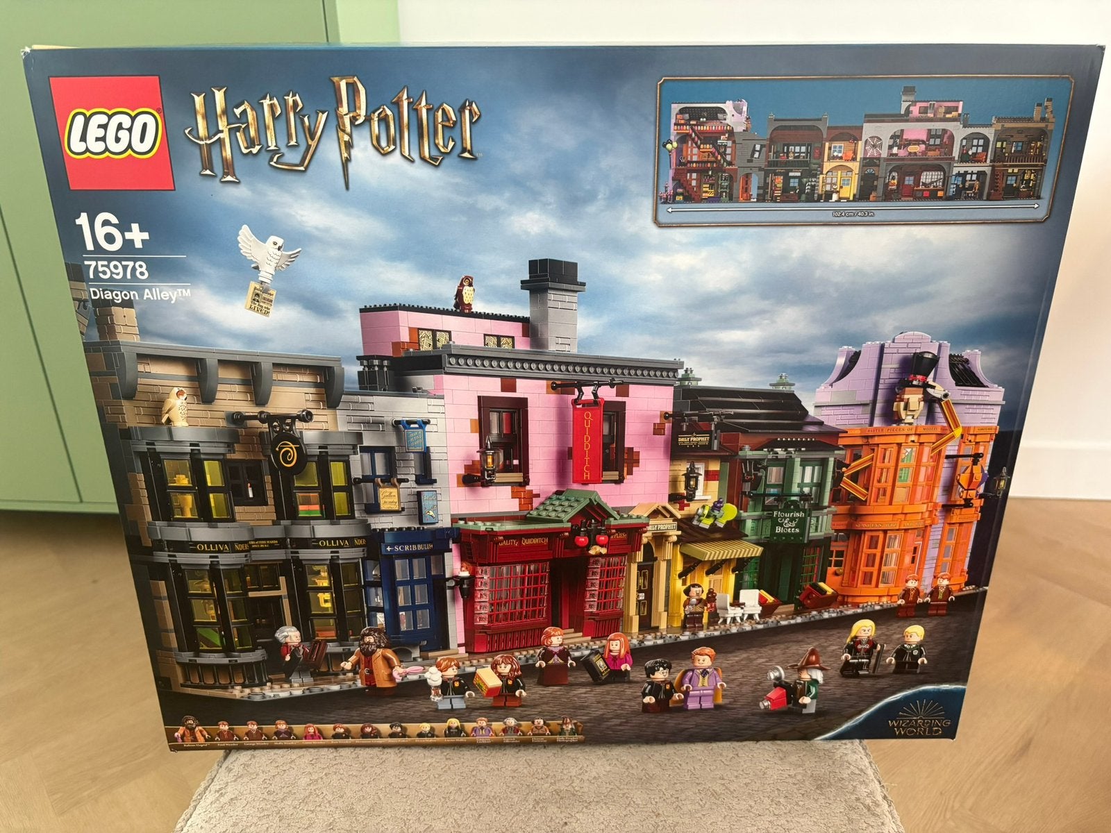 Lego diagon alley (wegisweg) - 75978, Kinderen en Baby's, Speelgoed | Duplo en Lego, Lego, Ophalen of Verzenden, Inclusief doos
