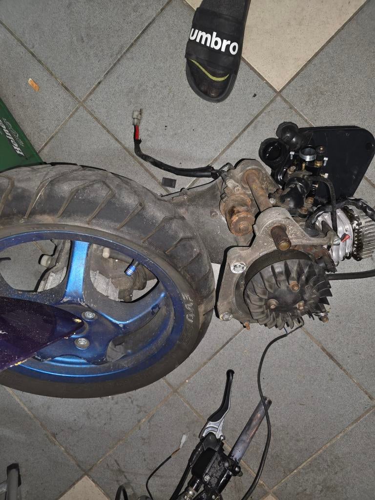 Luchtgekoeld blok 70cc Stage 6 MK2 Pro - 100 km gereden, Ophalen of Verzenden, Zo goed als nieuw, Blok