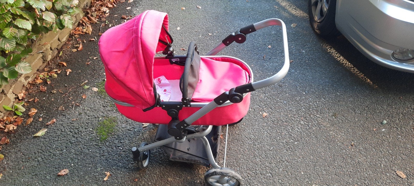 Roze poppenwagen, Kinderen en Baby's, Ophalen, Gebruikt