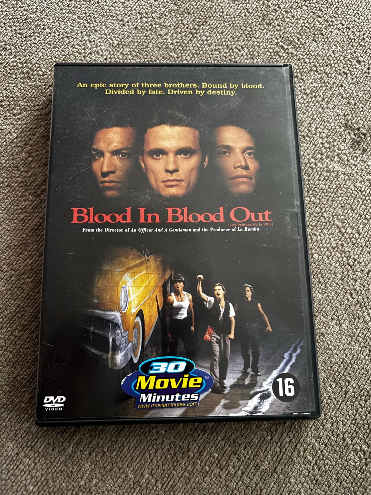 Blood In Blood Out DVD - Misdaadfilm, Maffia en Misdaad, Vanaf 16 jaar, Nederlands, Ophalen of Verzenden