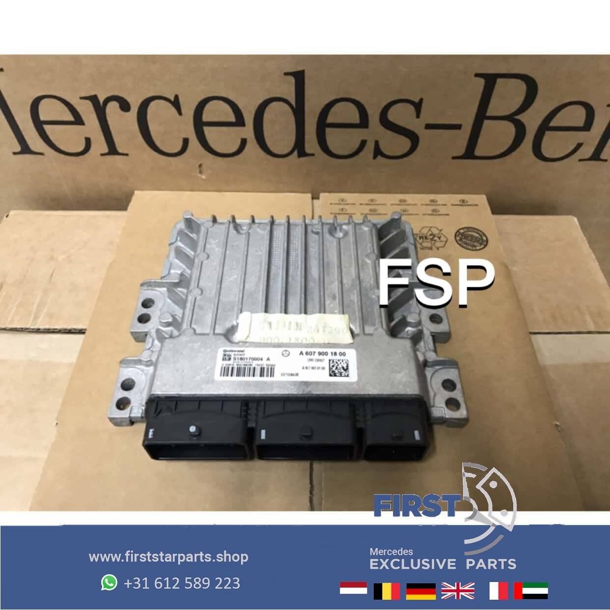 A6079001800 MOTOR ECU MODULE / COMPUTER  MERCEDES W176 W246, Gebruikt, -, Ophalen of Verzenden, -