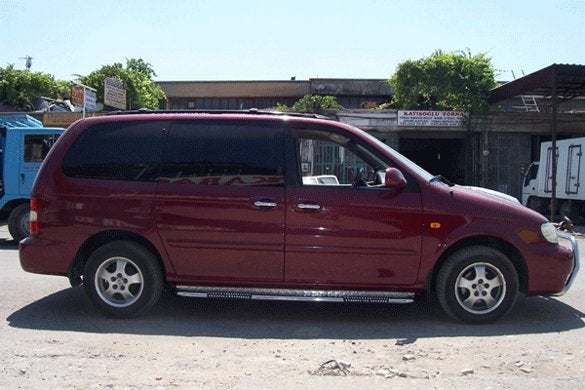 Kia Carnival Sidebars met aluminium trede, Niet ingevuld, Niet ingevuld, Niet ingevuld