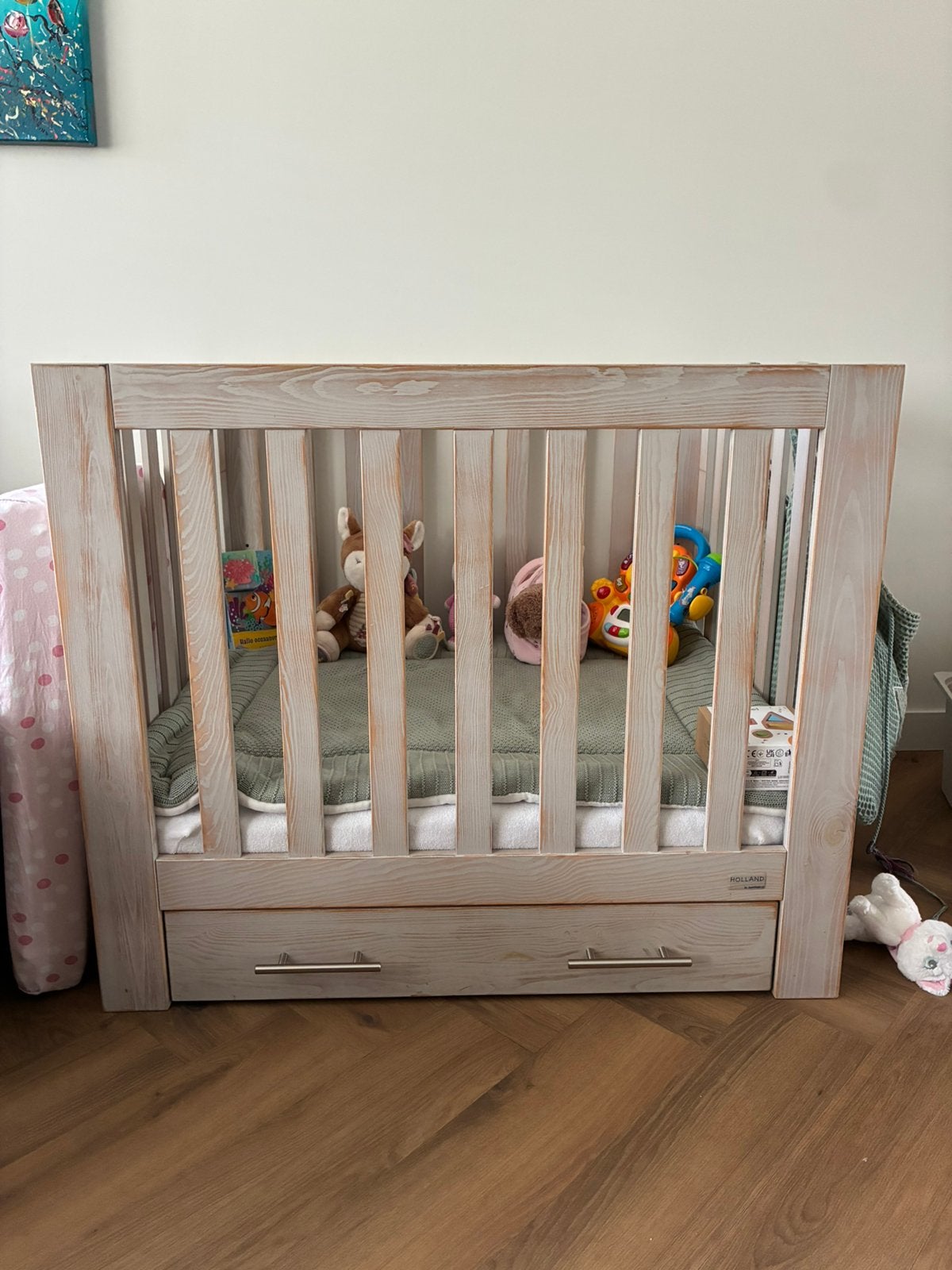 Box, Kinderen en Baby's, Ophalen, Zo goed als nieuw, Lade