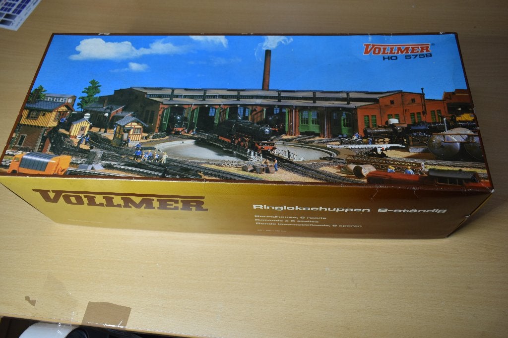 Vollmer 45758 H0 Ringloods 6-spoor, Overige merken, Gelijkstroom of Wisselstroom, Brug, Tunnel of Gebouw, Nieuw