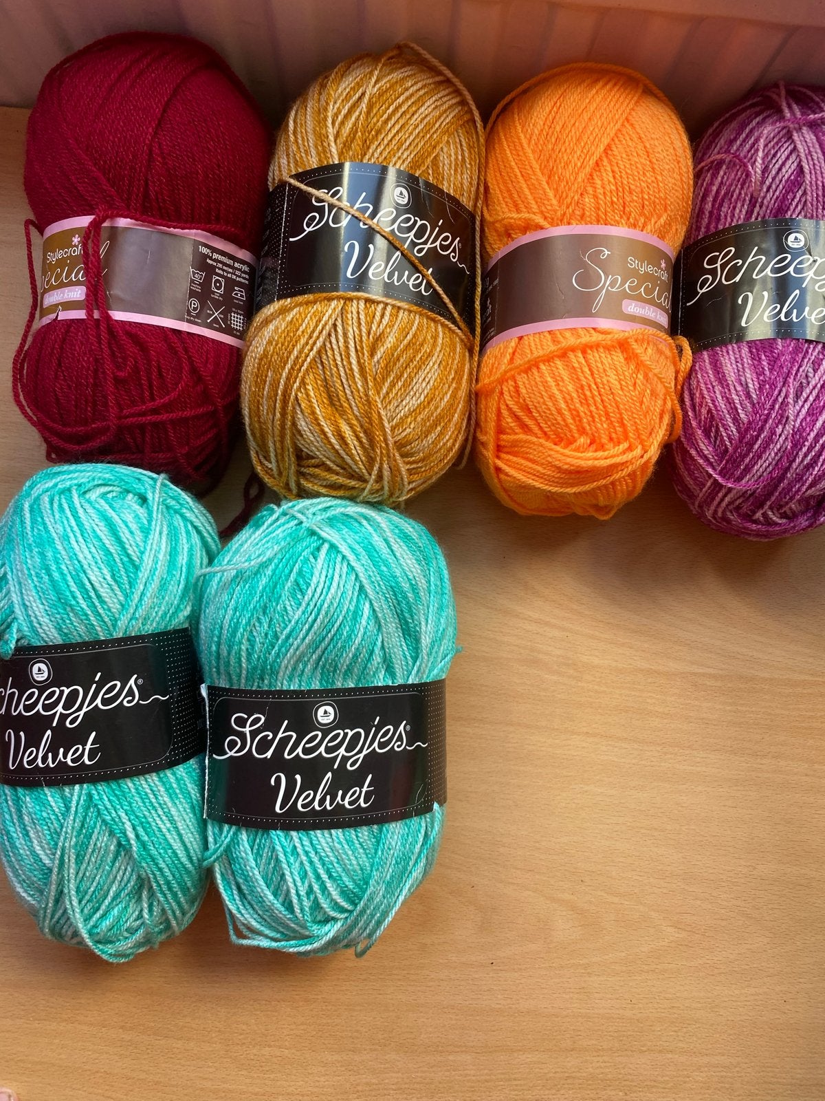 Scheepjes Velvet en Stylecraft Special DK wol, Ophalen of Verzenden, Nieuw, Breien of Haken, Wol of Garen