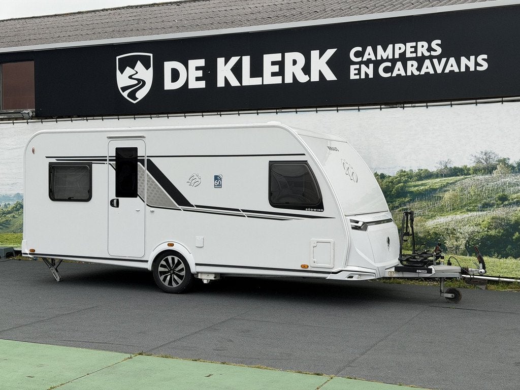 Knaus SUDWIND 500 FU 60 YEARS (bj 2023), 7 tot 8 meter, Bedrijf, Info@deklerkcaravans.nl, Watertank vast