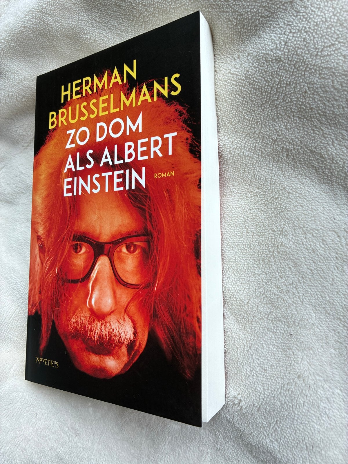 Zo Dom Als Albert Einstein - Herman Brusselmans (Roman), Ophalen of Verzenden, Nieuw, België