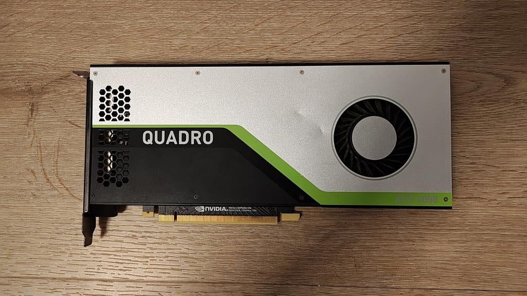 Quadro RTX 4000 met nieuwe koelpasta en pads, Ophalen of Verzenden, GDDR6, PCI-Express 4