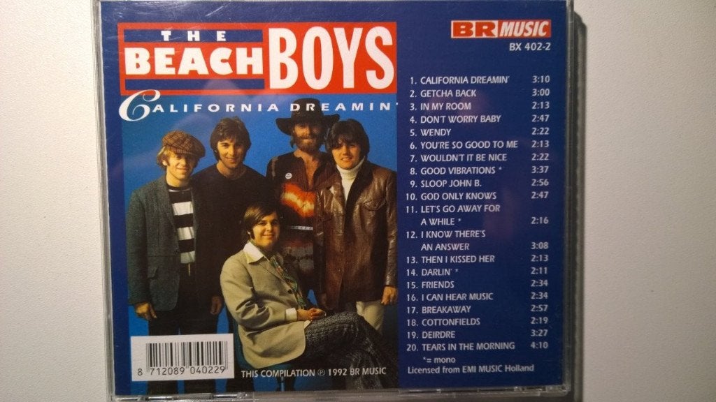 The Beach Boys - California Dreamin', Ophalen of Verzenden, Zo goed als nieuw, Pop, Album