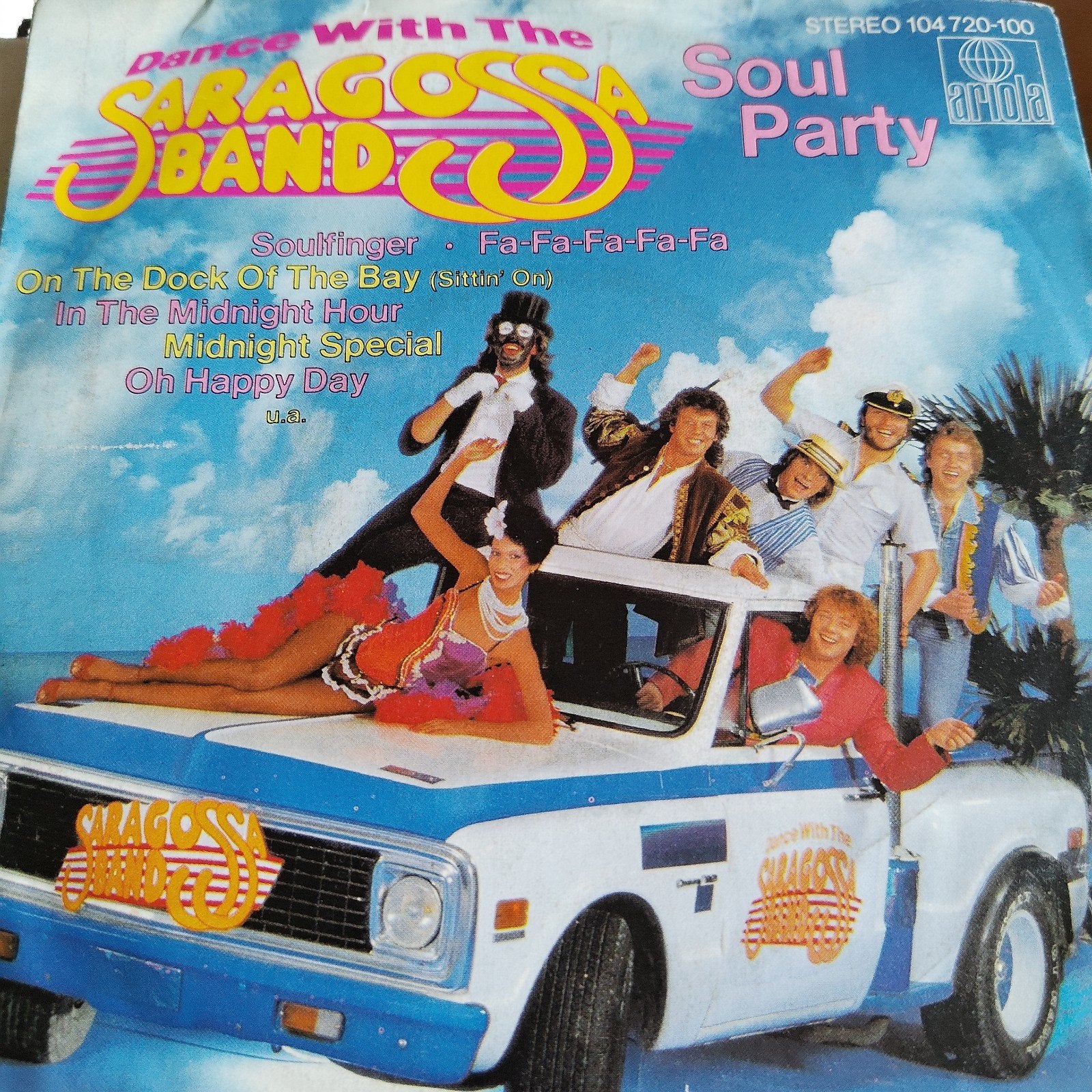 Saragossa Band - Soul Party (Single), Cd's en Dvd's, Vinyl Singles, Ophalen of Verzenden, Gebruikt, 7 inch