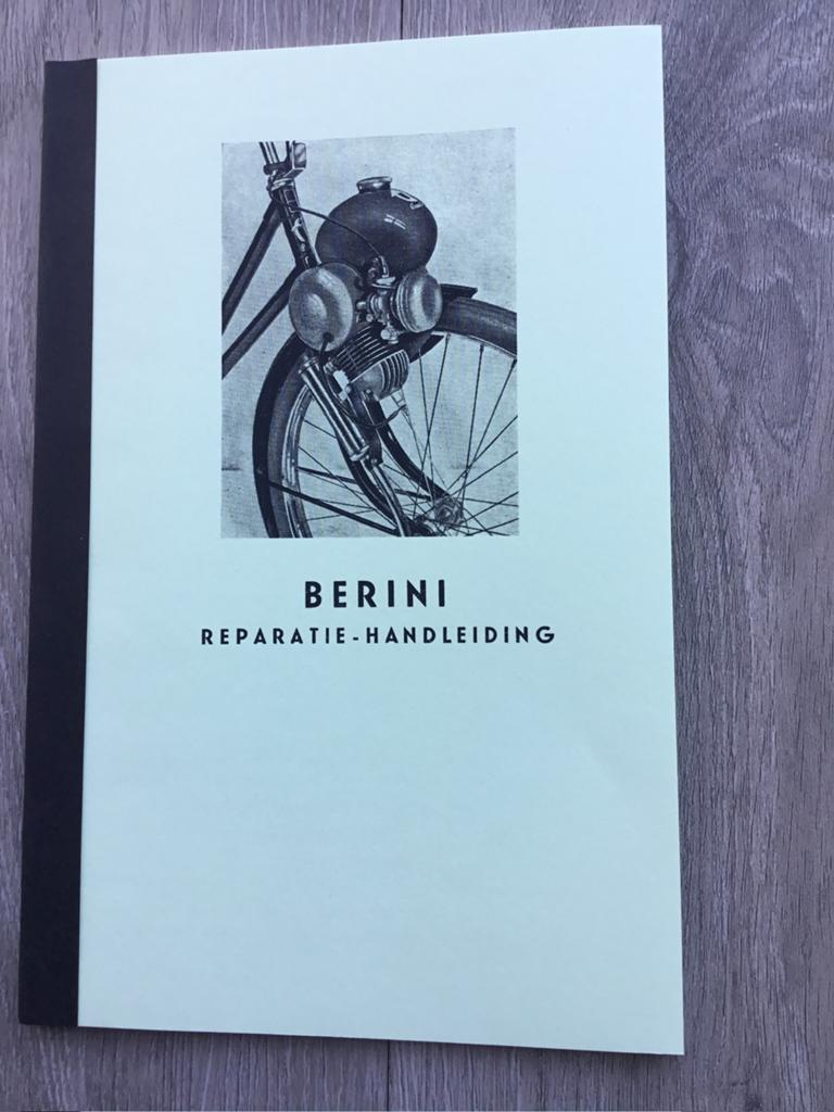 Berini M 13 (eitje) reparatie- en documentate handleiding, Ophalen of Verzenden, Gebruikt