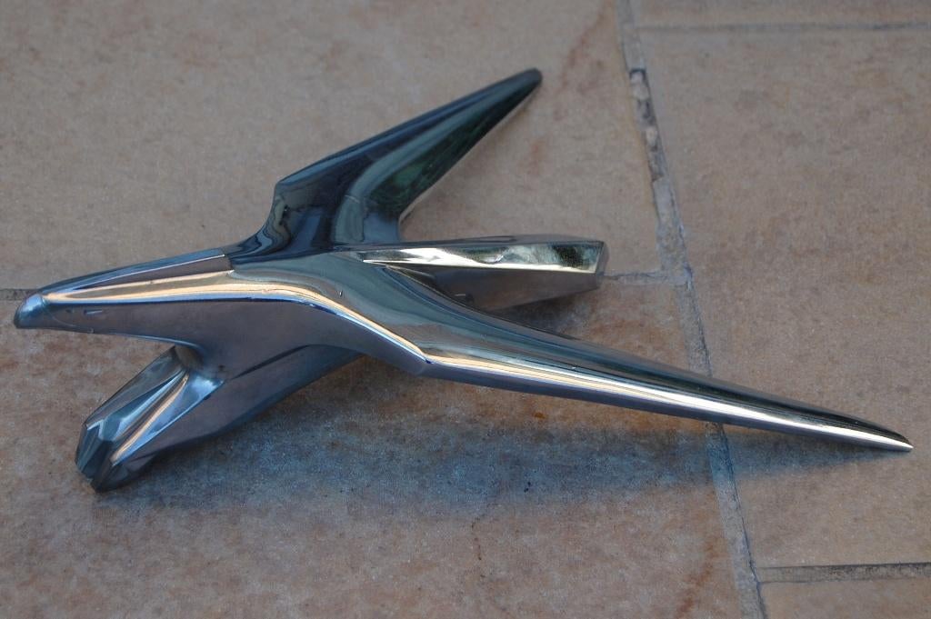 Chrysler Windsor 1955 USA Oldtimer mascotte motorkap embleem, Ophalen of Verzenden