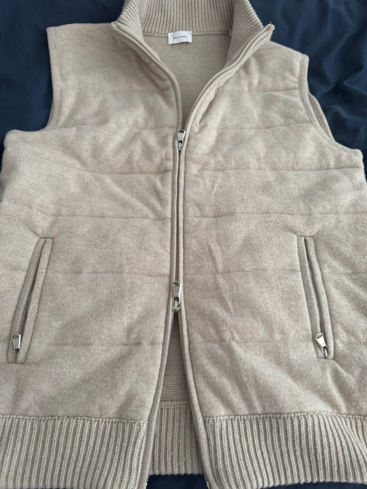 ARTU NAPOLI bodywarmer, Verzenden, Zo goed als nieuw, Maat 52/54 (L), Beige