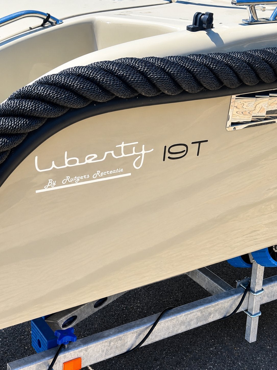 Liberty T19 tender kampeer edition suzuki 20pk bwj023 KOOPJE, Ophalen, Tender, Zo goed als nieuw, Elektrische start