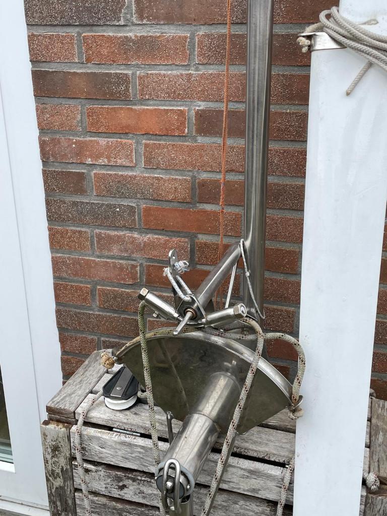 windvaanbesturing pendule systeem, Ophalen, 6 meter of meer, Gebruikt, Minder dan 15 m²