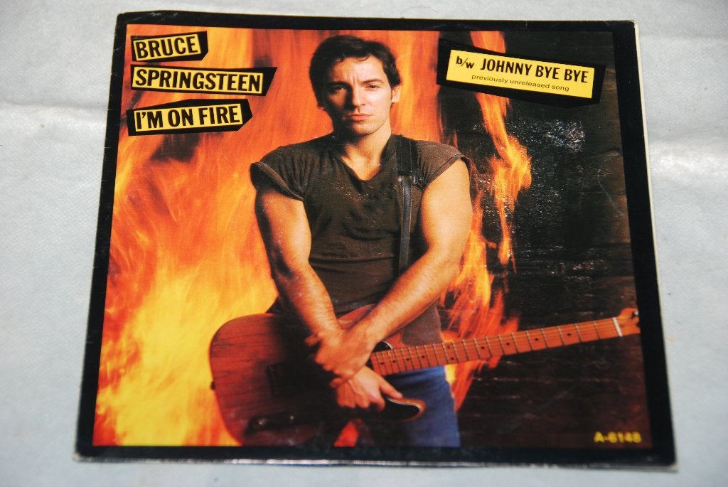 Bruce Springsteen – I’m On Fire 7” Single Vinyl, LP, Gebruikt, 7 inch, Pop