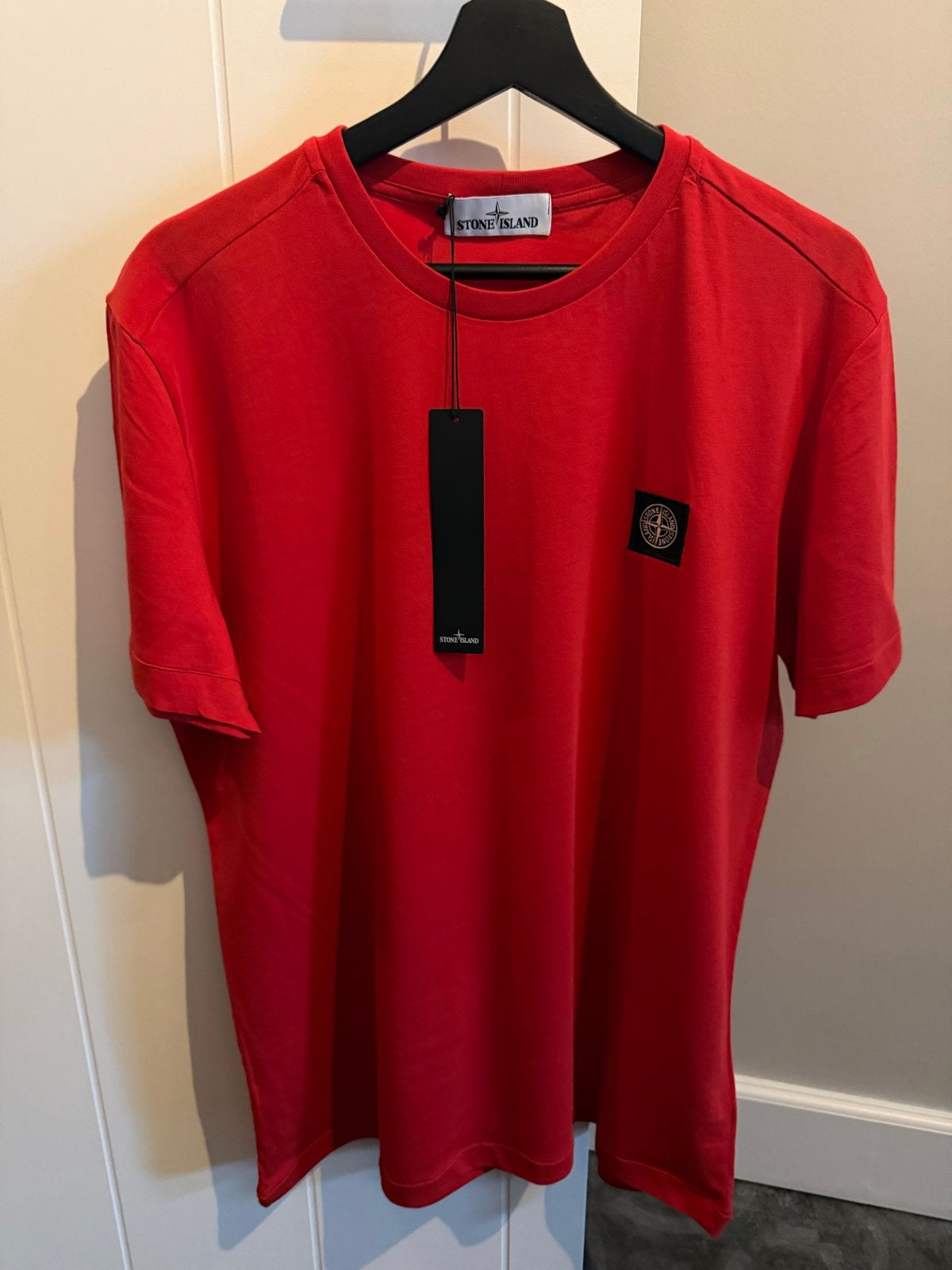 Stone Island heren t-shirt maat XL nieuw, Ophalen of Verzenden, Nieuw, Maat 56/58 (XL), Rood