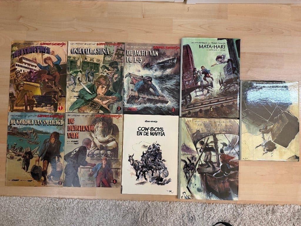 Steven Severijn Compleet met 3 limited editions, Complete serie of reeks, G. Soeteman - R. Follet, Ophalen, Gelezen