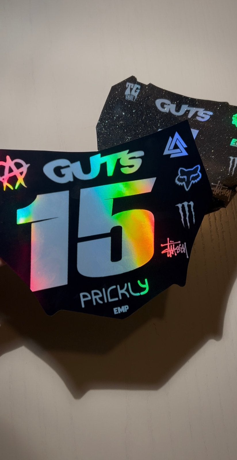 Holo motocutz decal, Verzenden, Nieuw
