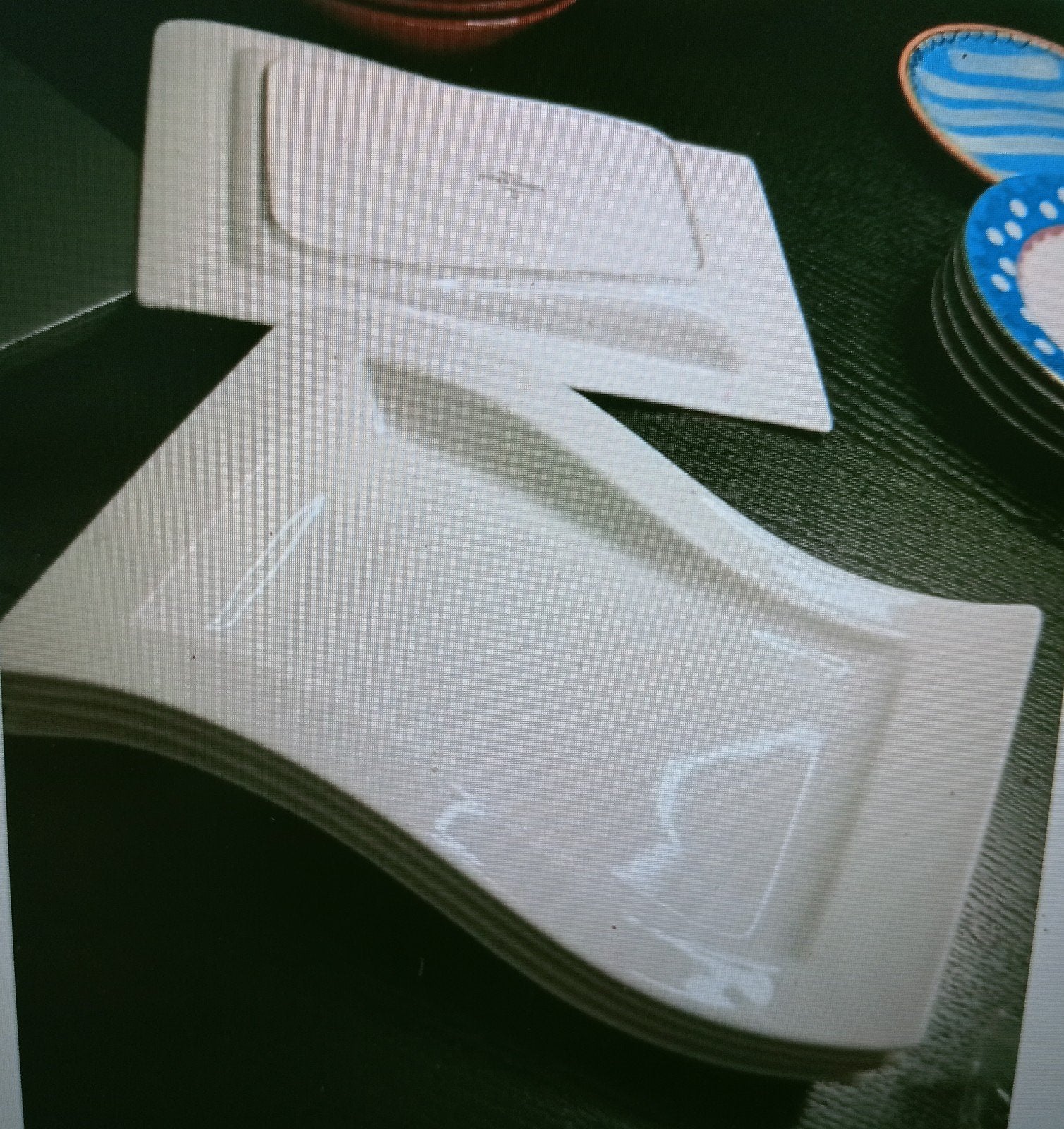 Villeroy & Boch New Wave bord rechthoek 33x24 cm, Ophalen, Villeroy & Boch, Bord(en), Overige stijlen