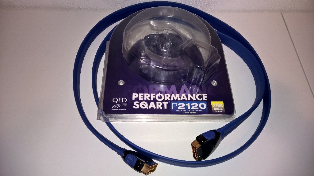 QED Performance P2120 Scart kabel (High End) (nieuwstaat), Ophalen of Verzenden, Zo goed als nieuw, 2 tot 5 meter, Scartkabel