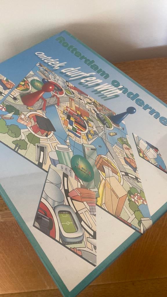 Spel  Ritterdam onderneemt! Ontdek , durf en win, Een of twee spelers, Ophalen of Verzenden, Nieuw