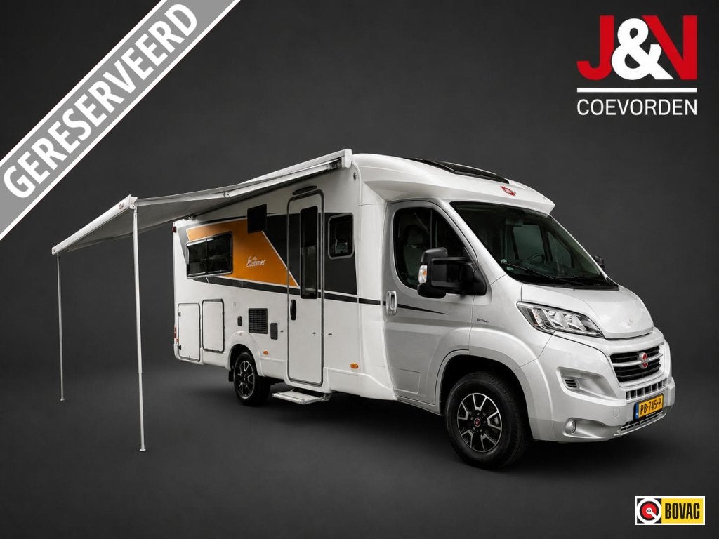 Bürstner NexxoT660 automaat met 34103km!, Automaat, Tot en met 2, 6 tot 7 meter, Diesel