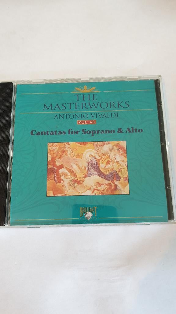 2413 antonio vivaldi - cantatas for soprano and alto, Verzenden, Classicisme, Zo goed als nieuw, Kamermuziek