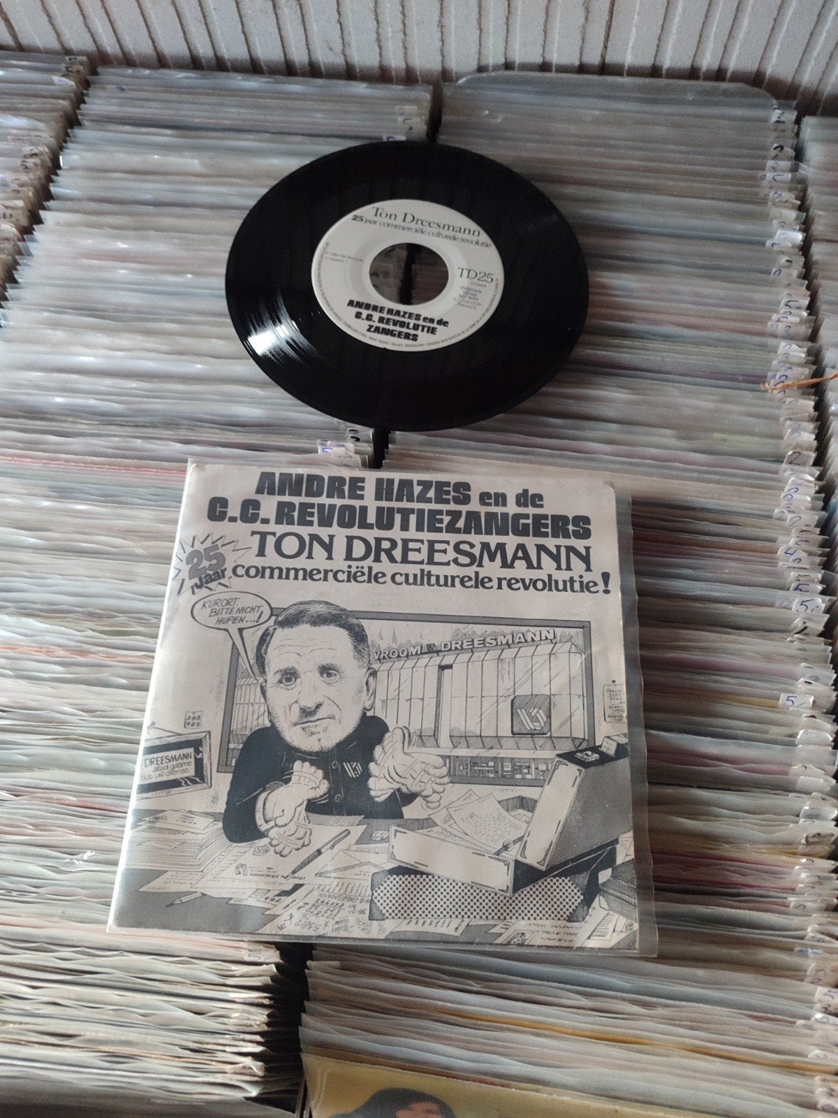 Andre Hazes en de revolutie zangers ton dreesman, Ophalen of Verzenden, Zo goed als nieuw, Overige formaten, Levenslied of Smartlap