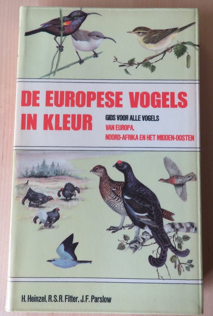 Heinzel/Fitter/Parslow. De Europese Vogels in Kleur, Boeken, Ophalen, Gelezen, Vogels, Heinzel/Fitter/Parslow