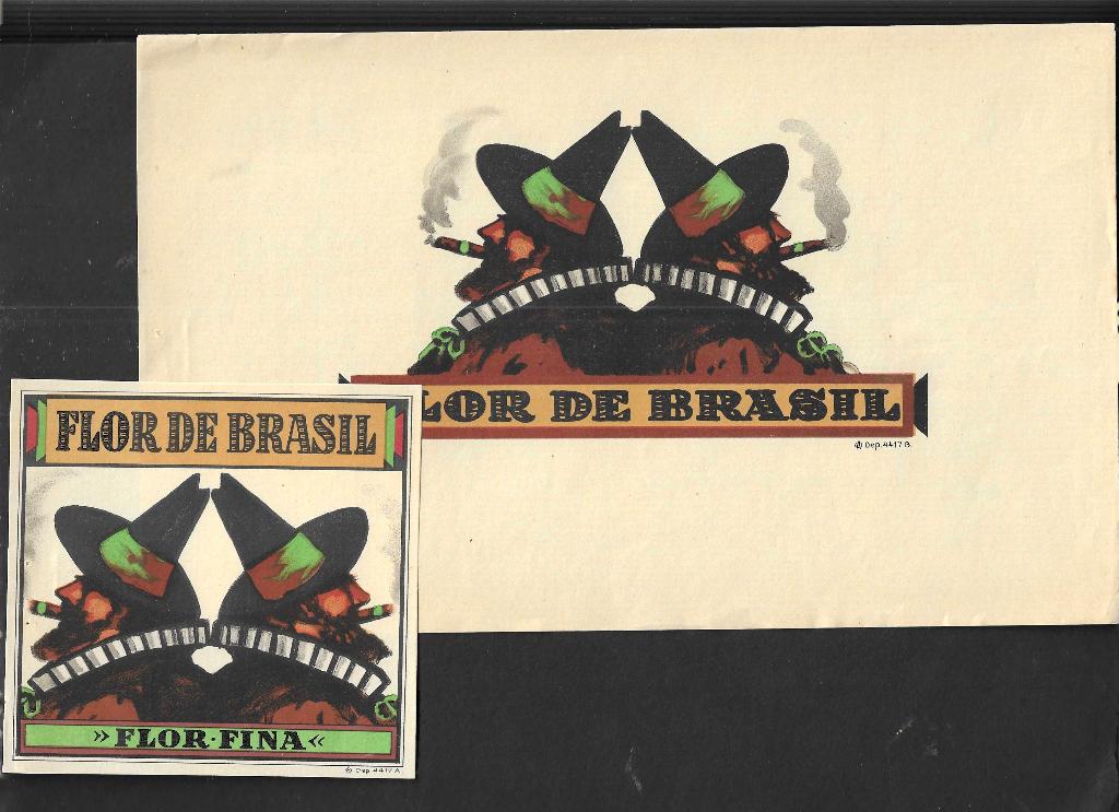 NIL089Etiket scan V4972, Verzamelen, Ophalen, Gebruikt, Sigarenbandjes