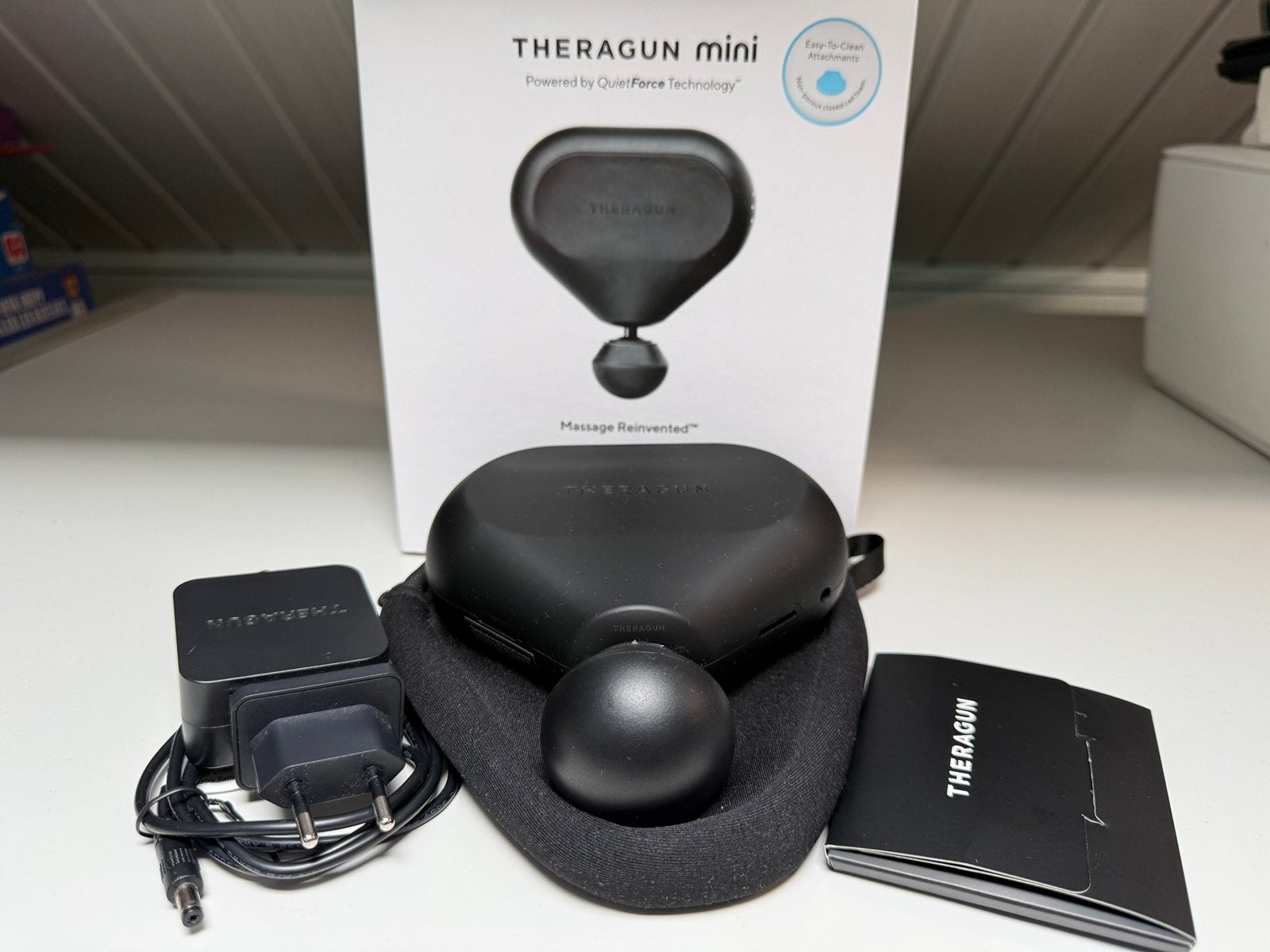 Therabody Theragun Mini, Ophalen of Verzenden, Zo goed als nieuw, Apparaat