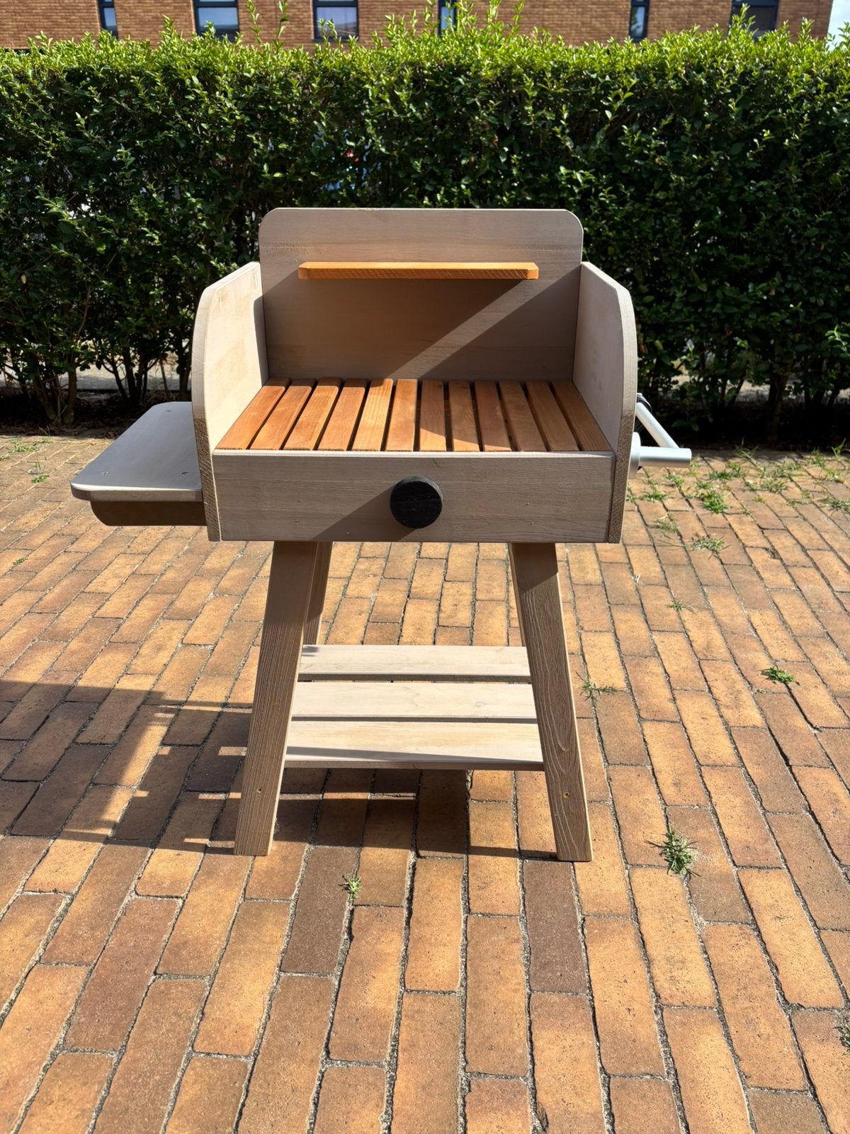 Houten speelgoed Barbecue, Ophalen, Zo goed als nieuw