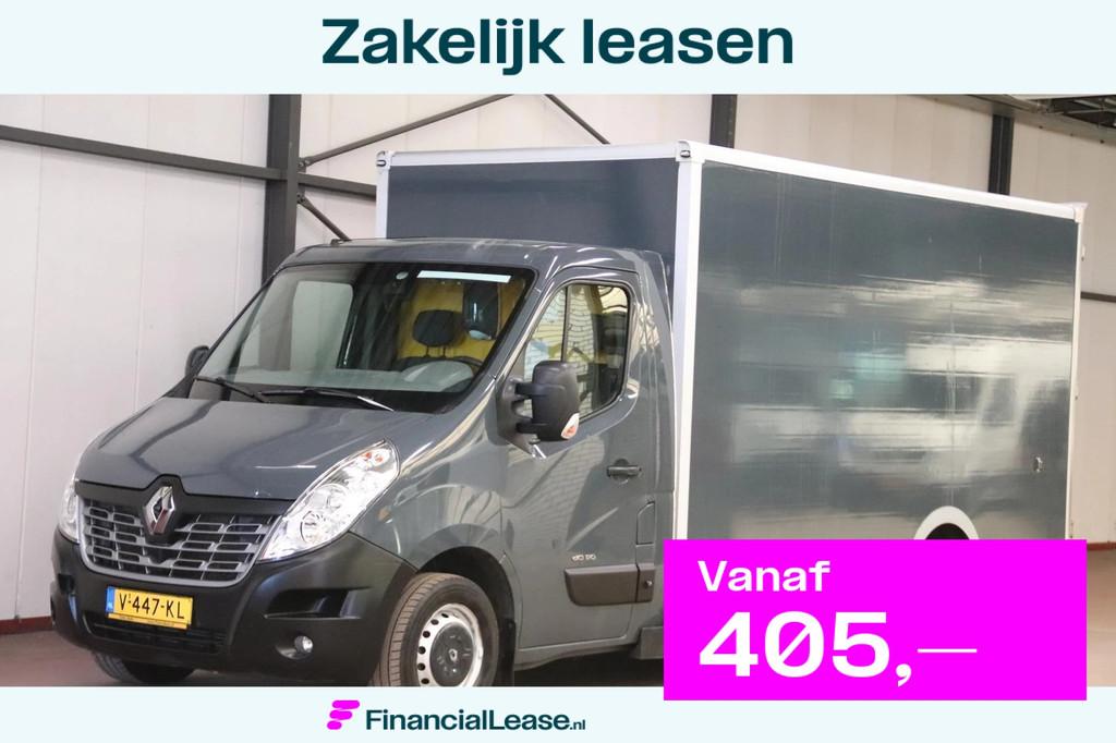 Renault Master 2.3 dCi 170PK AUTOMAAT BAKWAGEN LOWLINER VERK, Auto's, Bestelauto's, Bedrijf, Lease, Financial lease, ABS, Airconditioning