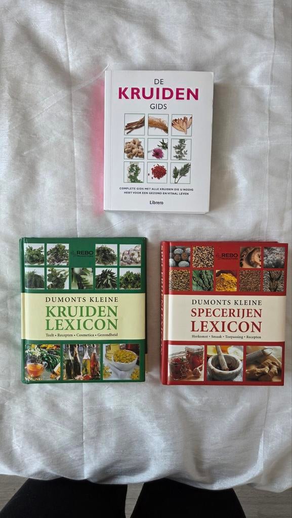 3st. Kruiden- en specerijenboeken -Net nieuw, ongebruikt, Ophalen of Verzenden, Zo goed als nieuw, Overige onderwerpen