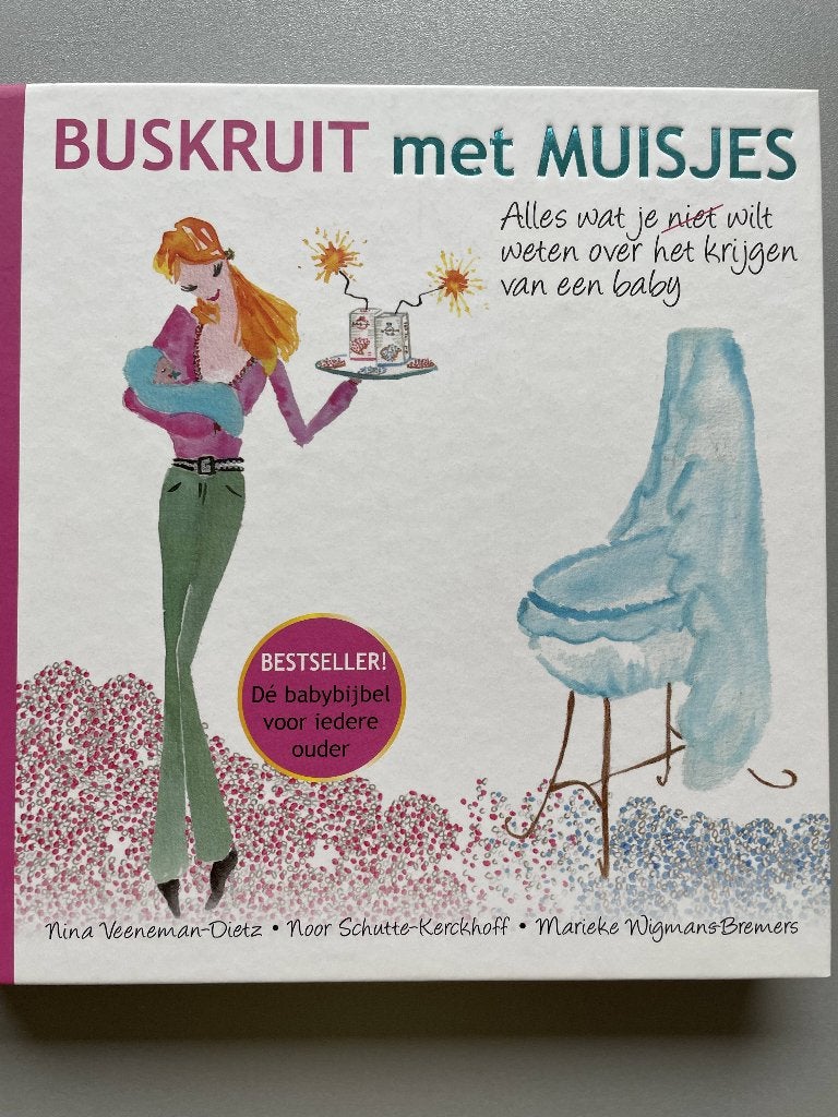 Beschuit met muisjes, Kinderen en Baby's, Kraamcadeaus en Geboorteborden, Ophalen of Verzenden, Zo goed als nieuw, Kraamcadeau