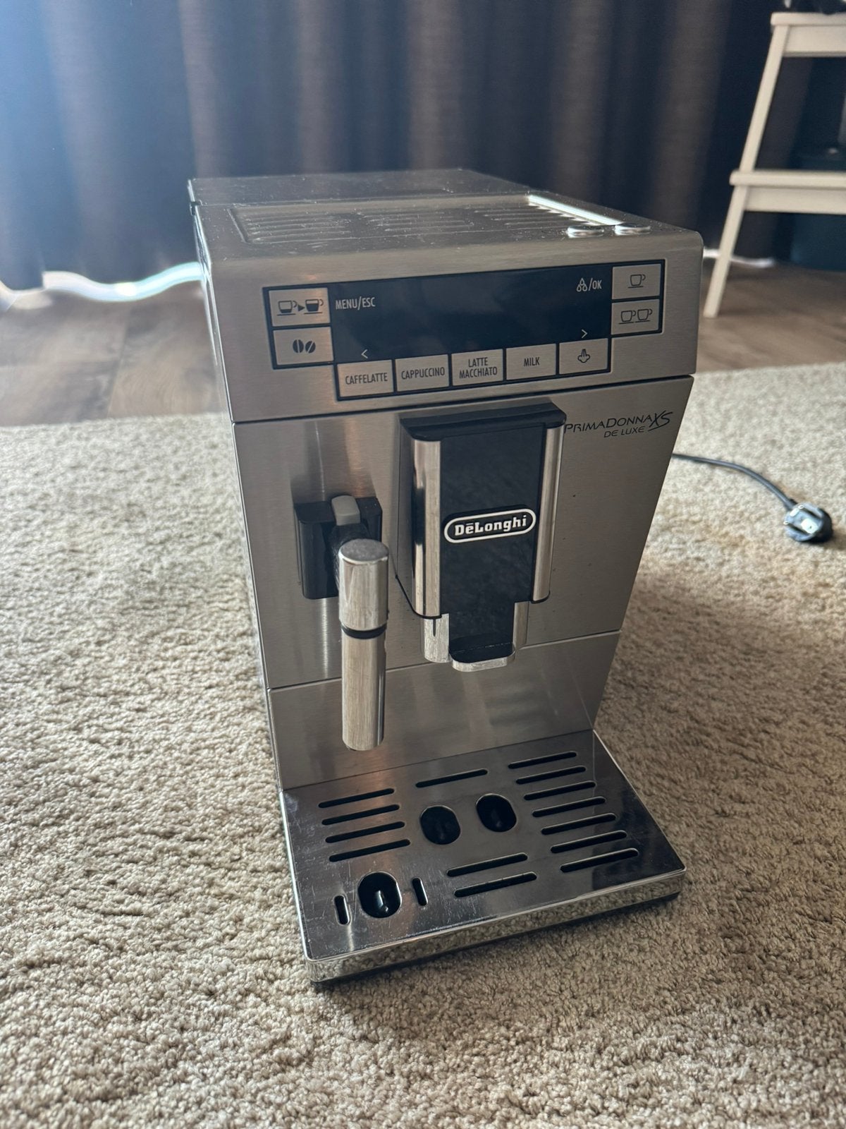 De’Longhi PrimaDonna XS De Luxe Volautomatische machine, Witgoed en Apparatuur, Koffiezetapparaten, Gebruikt, Espresso apparaat