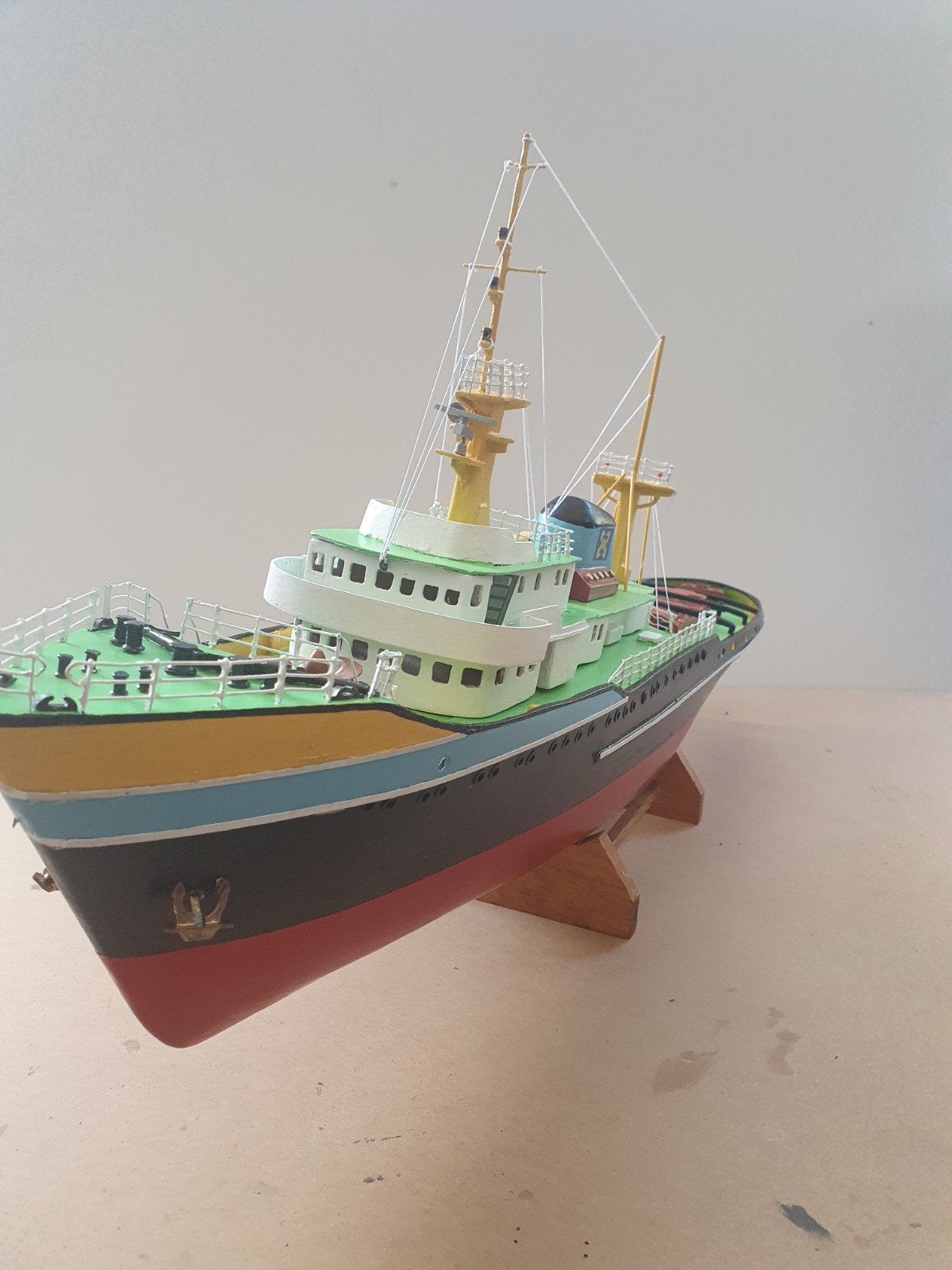 Te koop de zwarte zee van hout   €  130, Hobby en Vrije tijd, Modelbouw | Boten en Schepen, Ophalen