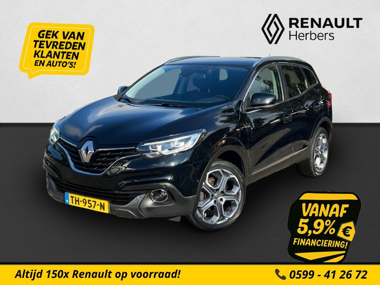 Renault Kadjar 1.2 TCe Bose LEER / CAMERA / 19 INCH / TREKHA