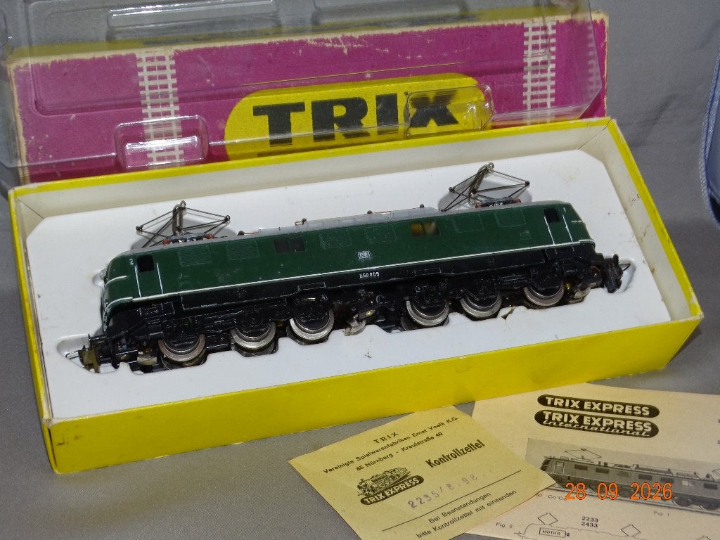Trix Express E50 met twee motoren, Gebruikt, Trix, Ophalen of Verzenden, Gelijkstroom