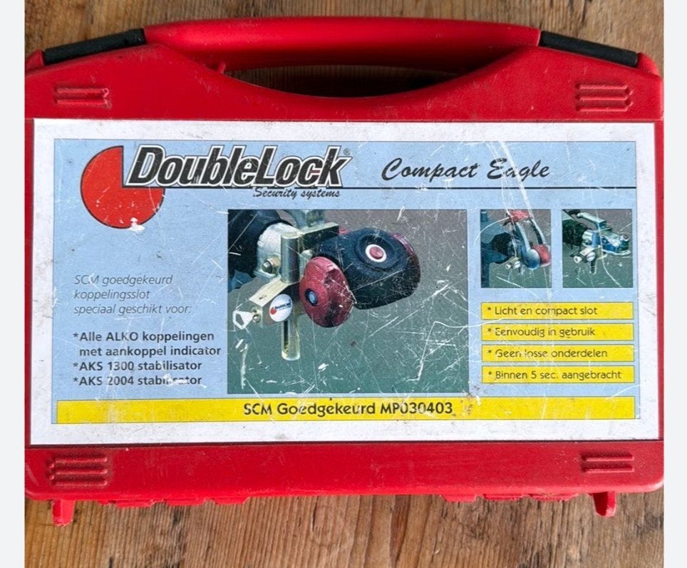 Disselslot caravan/aanghangwagen. SCM goedgekeurd slot., Caravans en Kamperen, Ophalen of Verzenden, Gebruikt