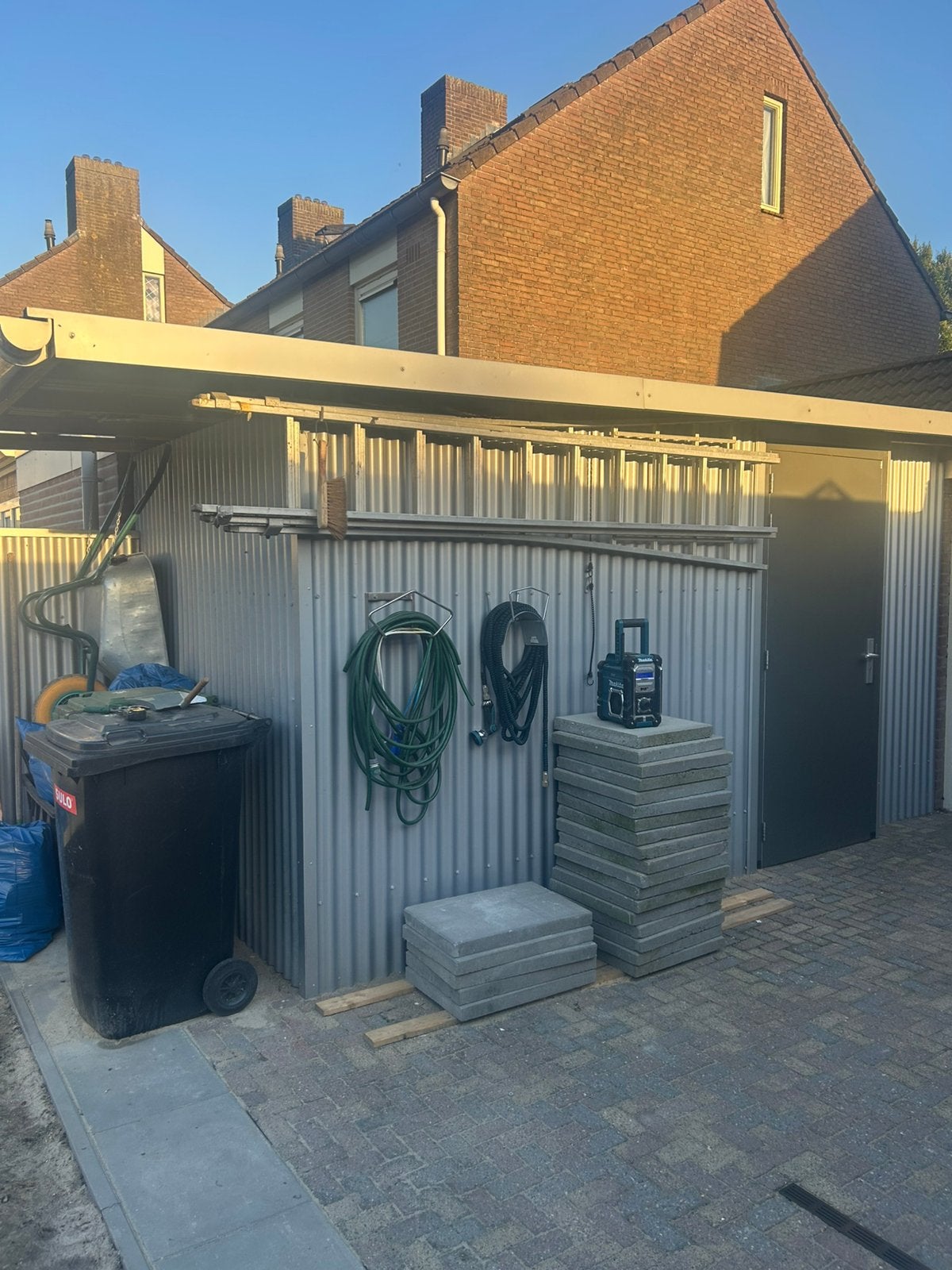 Complete opslag schuur tuin, Ophalen, Zo goed als nieuw