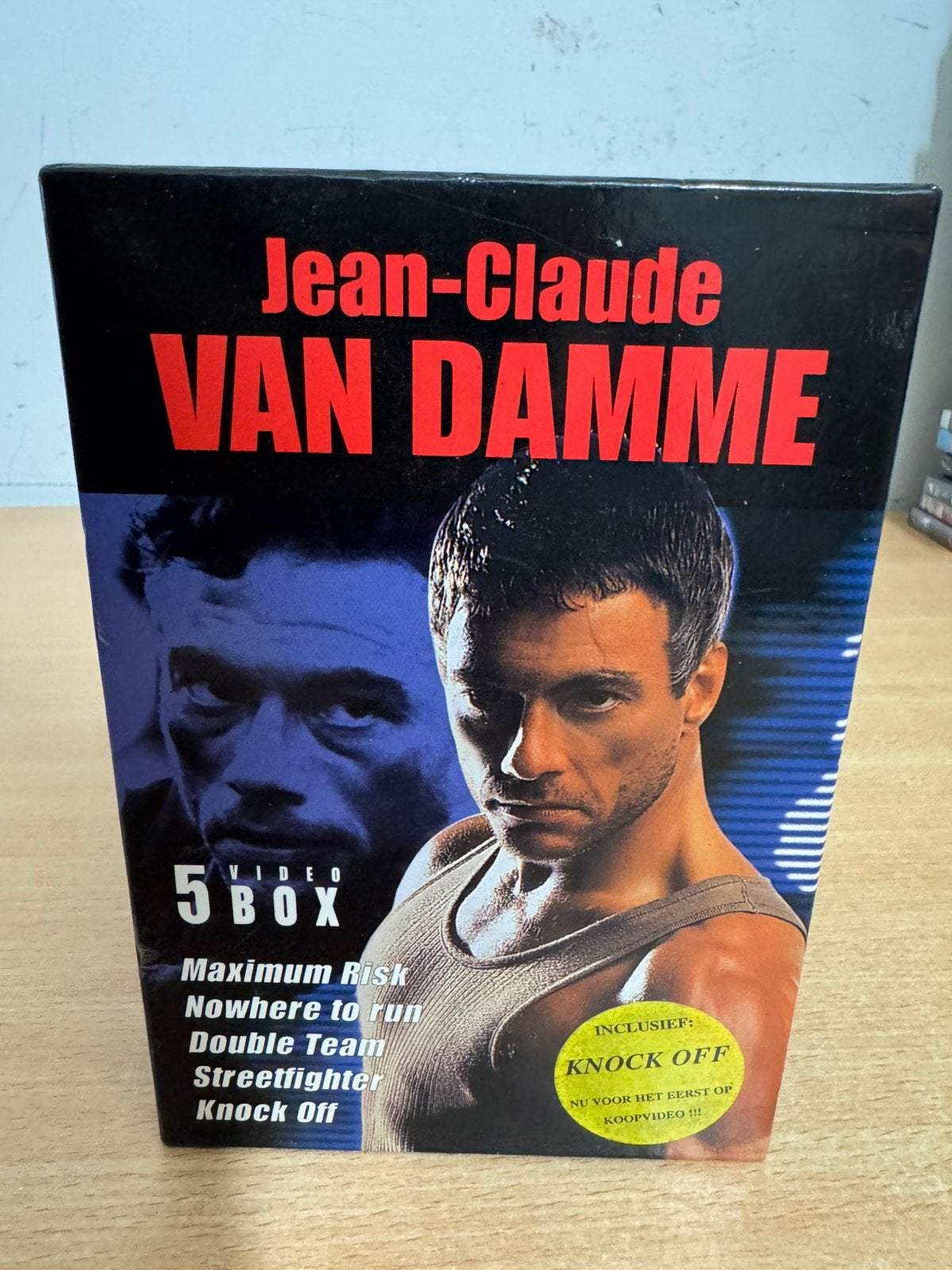 Jean Claude Van Damme VHS Box ( 5 Cassette Banden ), Engels, Vanaf 16 jaar, Boxset, Ophalen of Verzenden