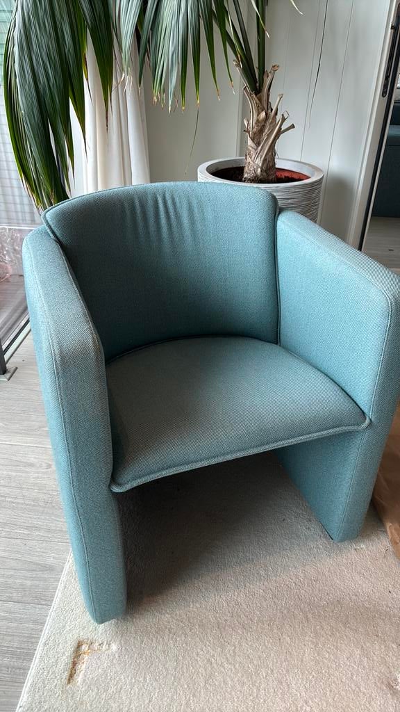 Leolux fauteuils 2x, Huis en Inrichting, Fauteuils, Ophalen, Gebruikt, Minder dan 75 cm, 50 tot 75 cm
