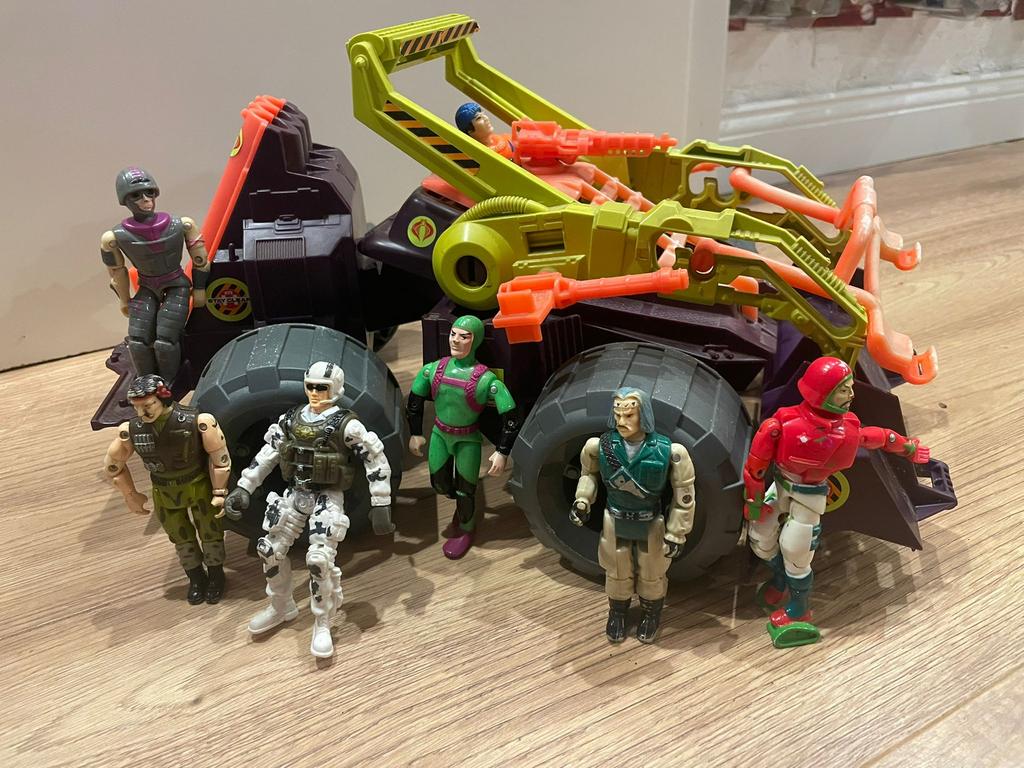GI Joe earthquake Lanard the Corpse vintage action figures, Verzamelen, Ophalen of Verzenden, Gebruikt