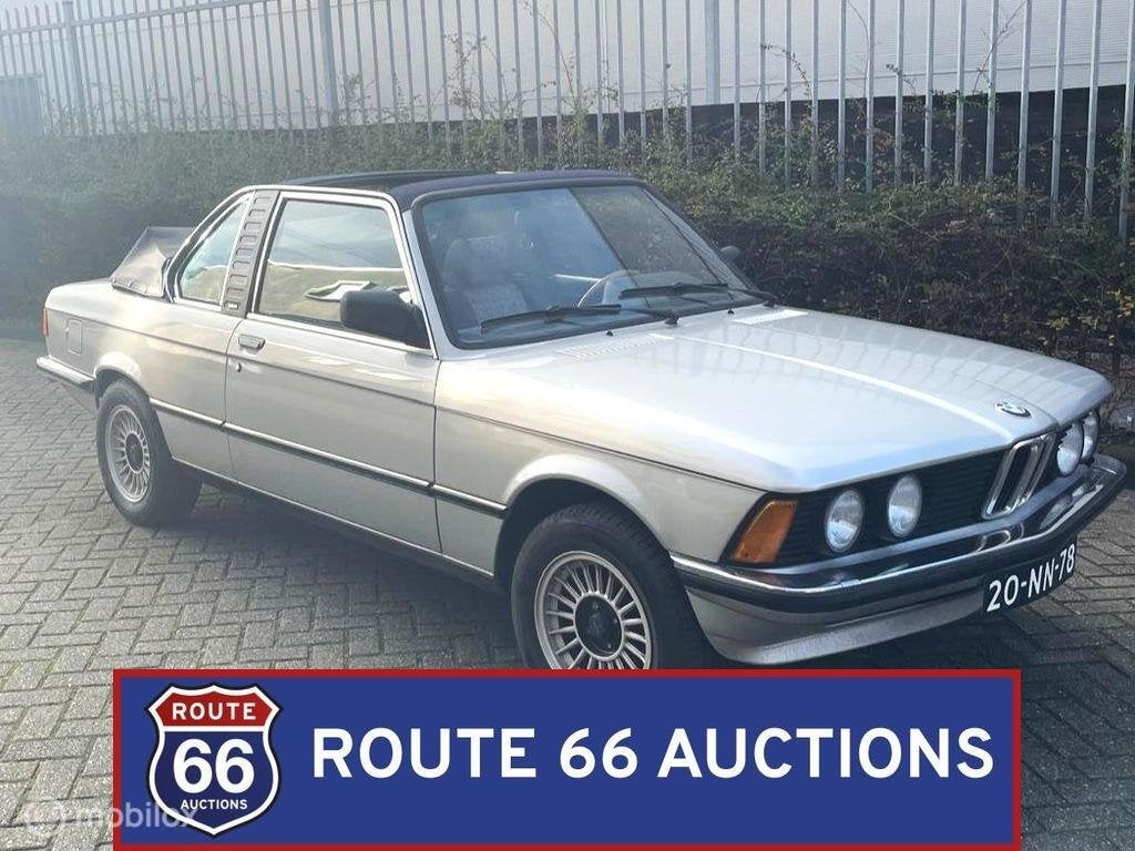 BMW 320 Baur TC | 1976 | Route 66 Auctions, Auto's, Overige carrosserieën, Zwart, Bedrijf, Handgeschakeld