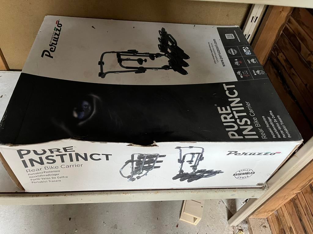 Peruzzo Pure Instinct 2 Fietsendrager, Ophalen of Verzenden, Nieuw, Achterklepdrager