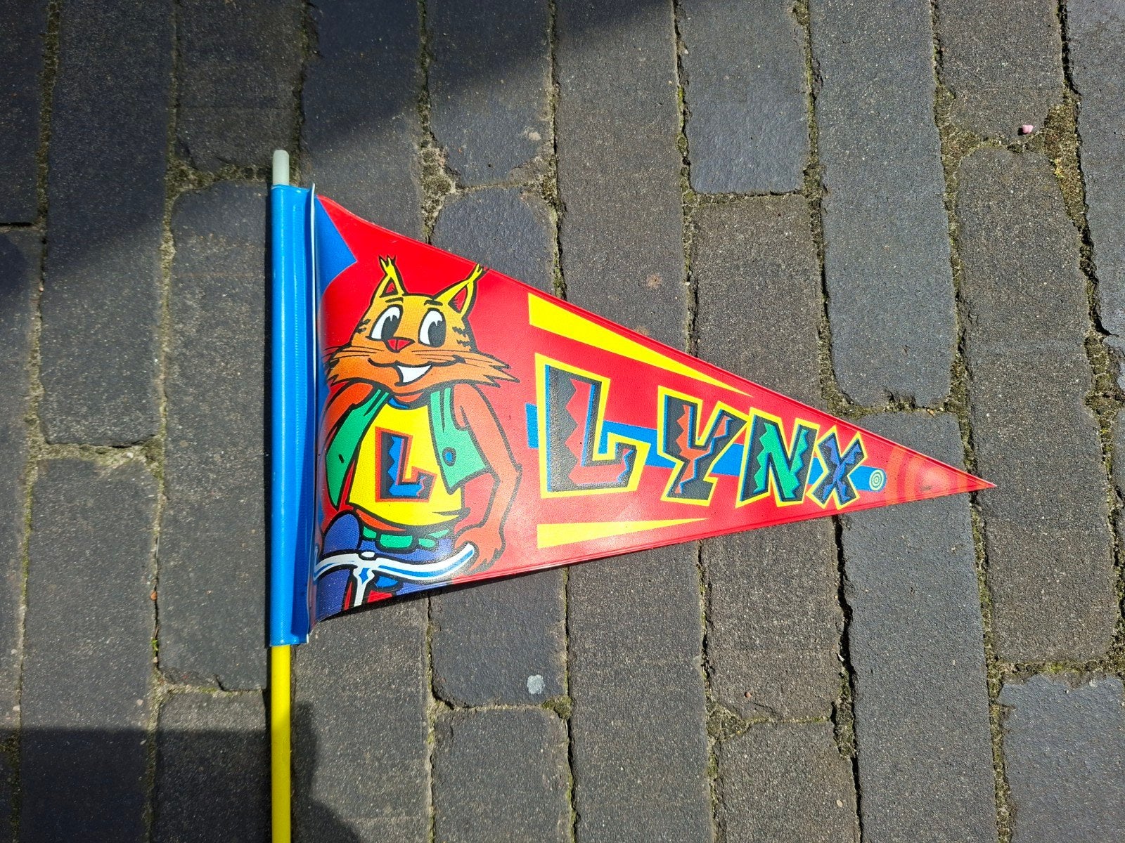 Fietsvlag kinderfiets, Fietsen en Brommers, Ophalen, Gebruikt