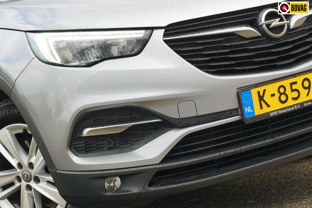 Opel Grandland X 1.2 Turbo Business Edition - Quartz Grey -, Auto's, Opel, Voorwielaandrijving, Gebruikt, 1199 cc, Leder en Stof