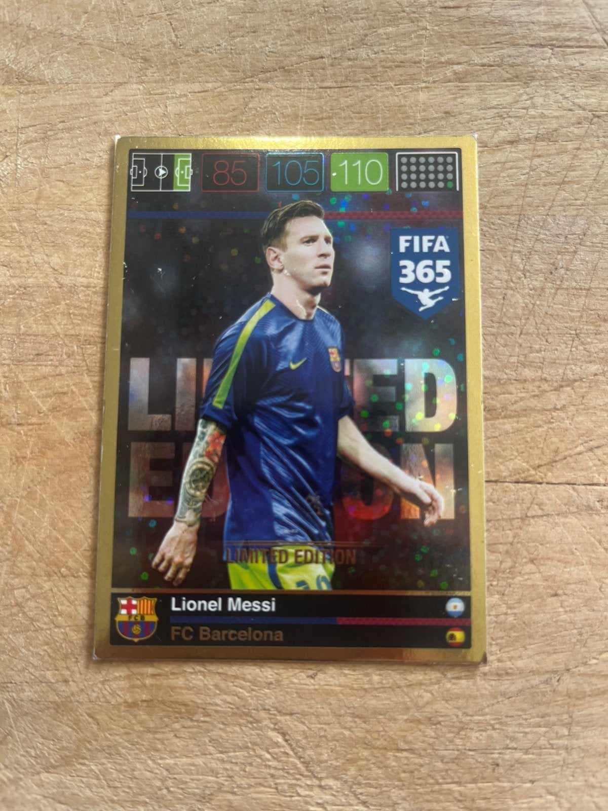 Lionel Messi Limited Edition Barcelona, Ophalen of Verzenden, Zo goed als nieuw, Plaatje